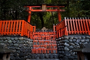 Fushimi-Inari Shrine Orange Torii 11-1767